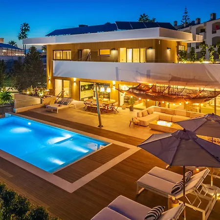 Luxury - Casa Do Forte- Infinity Pool Sea View- Walking Distance By Dreamvillasalbufeira 알부페이라